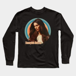 Emmylou Harris Retro Vintage Long Sleeve T-Shirt